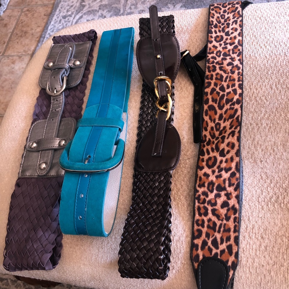 Bundle of (4) expandable belts sm/med